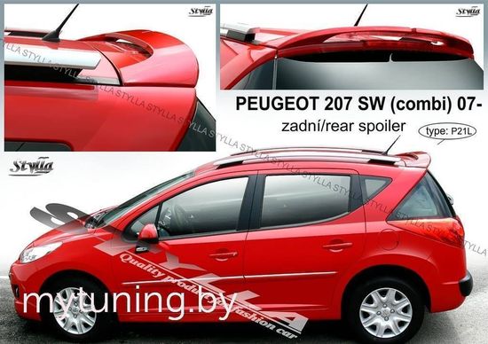 Спойлер для Peugeot 207 SW