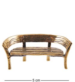 AM-3678 Фигурка «Лавка овальная» (латунь)