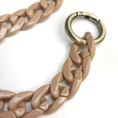 Ручка цепь пластиковая Карамель