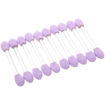 Аппликаторы для макияжа 10шт «ЭФФЕКТО», цвет фиолетовый, 6см