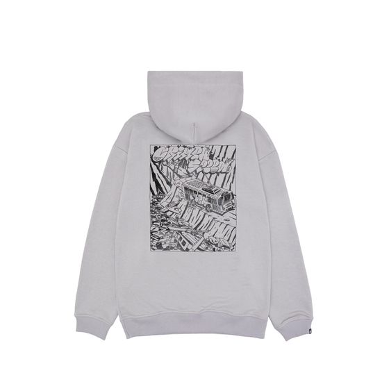 Худи HOOK Скорость серый