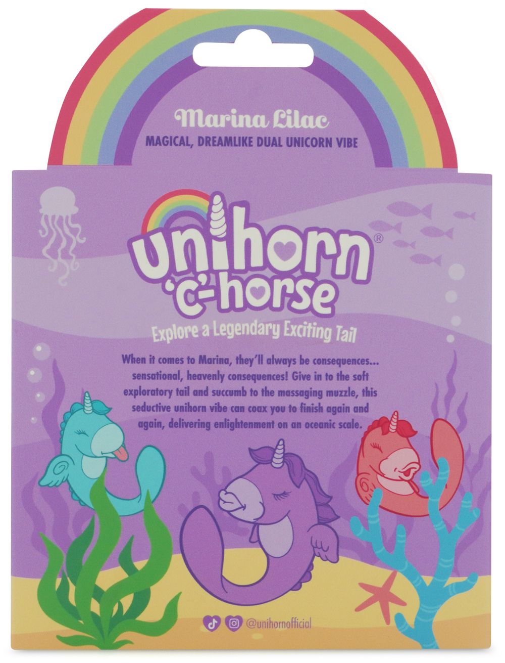 Многофункциональный стимулятор C-Horse Marina Lilac