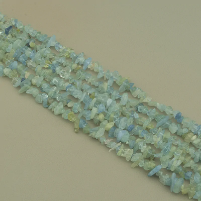 Нитка Аквамарин 84 см. (Без замка)