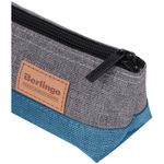 Пенал-косметичка 1 отделение, 240*65*50 Berlingo "Compact navy", полиэстер