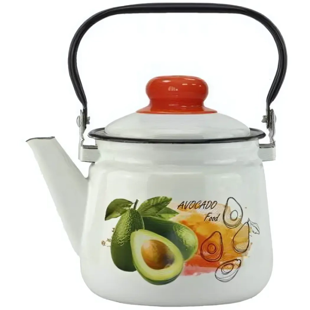 Чайник эмалированный 1,5л «Авокадо» 01-2708/4