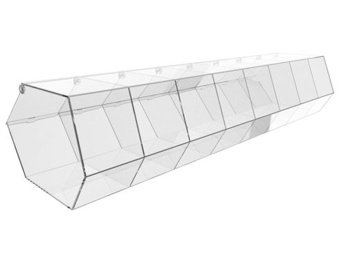 Диспенсер витрина для конфет мармеладов снеков орехов на 8 ячеек