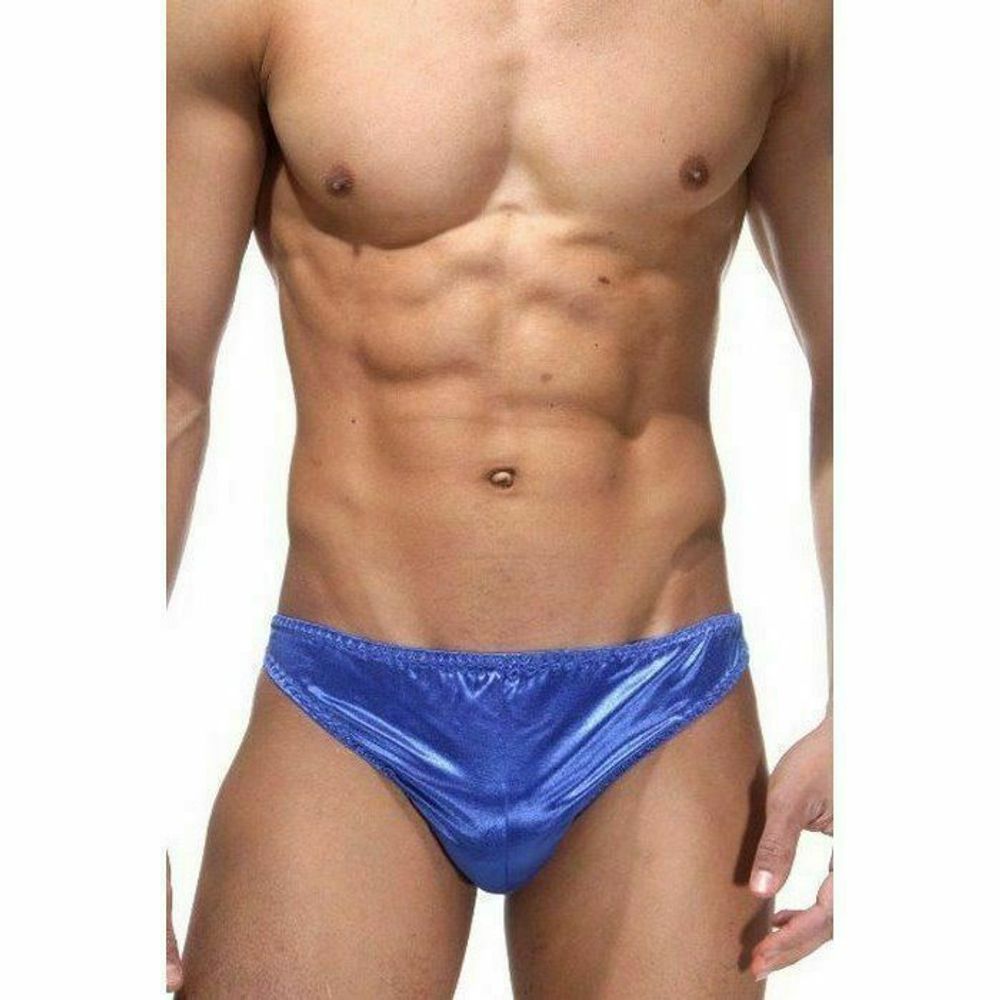 Трусы мужские тонги синие La Blinque LB15075