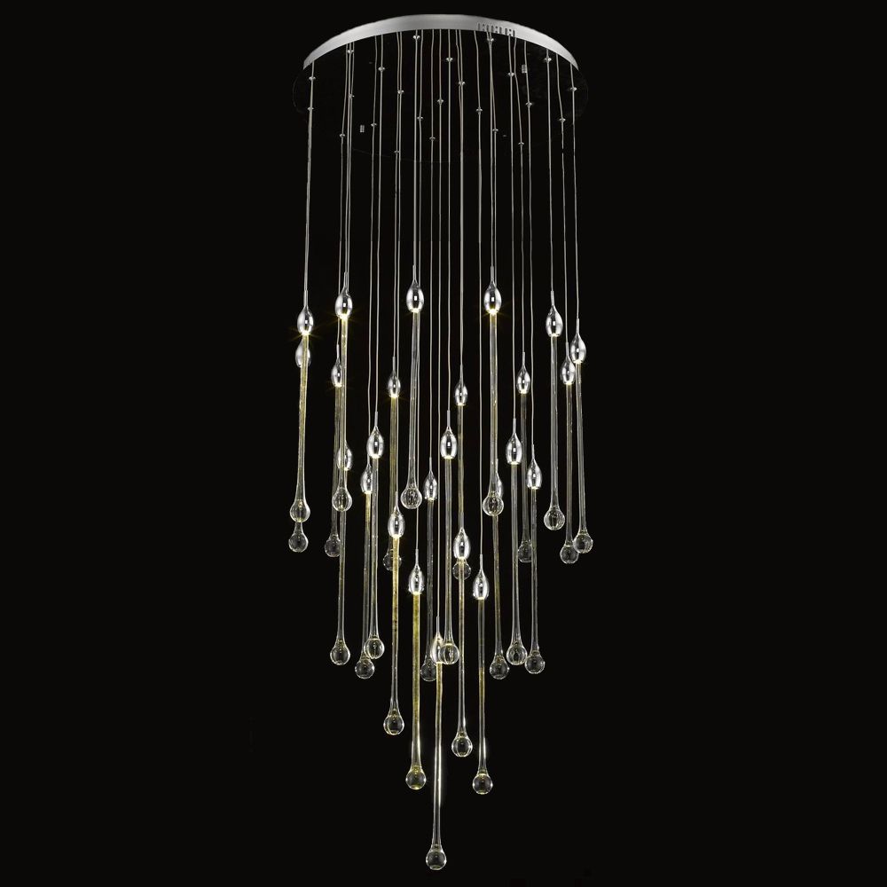 Подвесной светильник P98028M-25 chrome