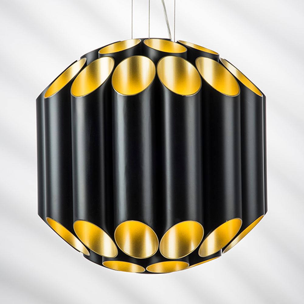 720447 Люстра SIENA 44х40W G9 ЧЕРНЫЙ/ЗОЛОТО