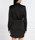 Сатиновое платье charm Karl Lagerfeld - черный(240W1313)