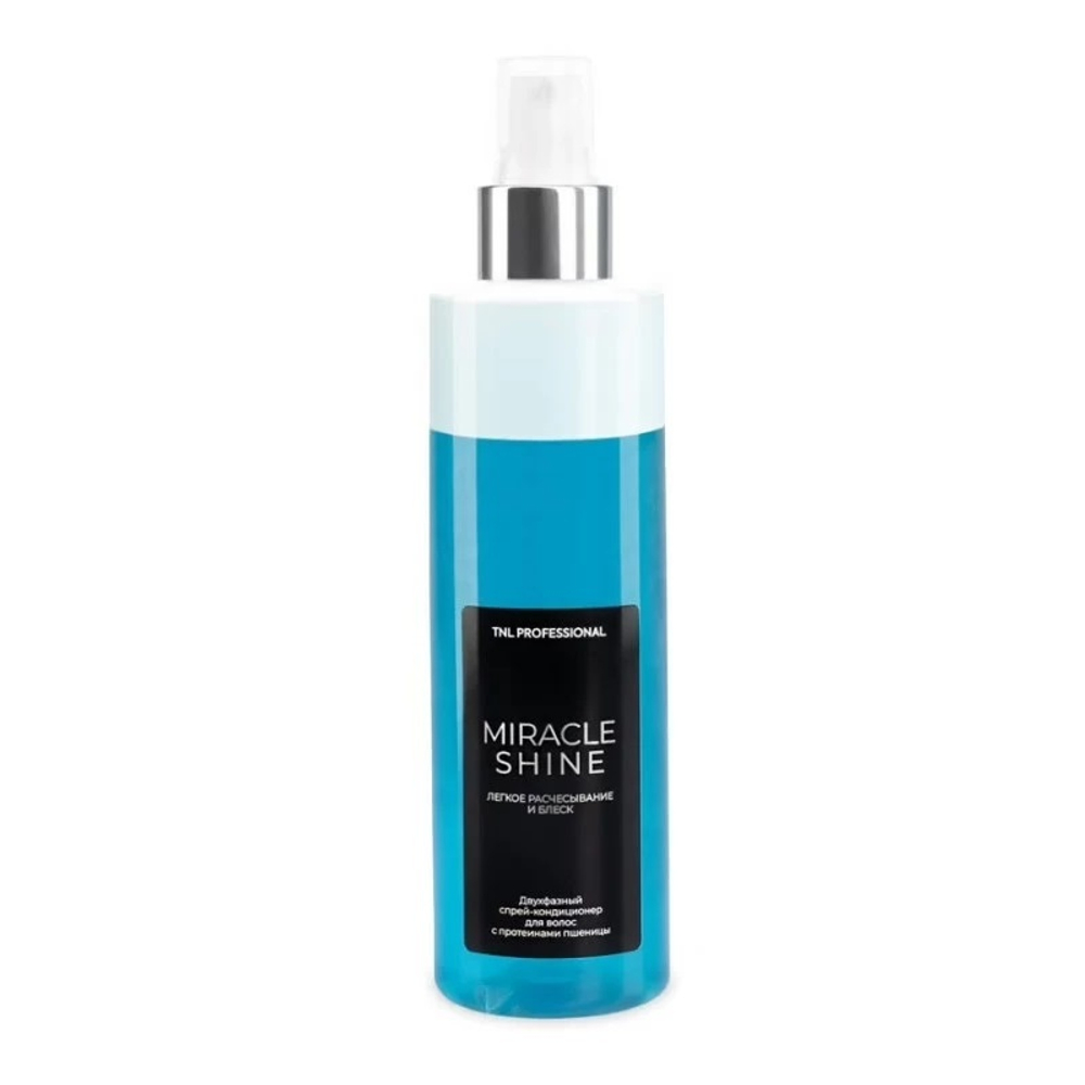 TNL Miracle Shine 2 in 1 Двухфазный спрей-кондиционер 250 мл.