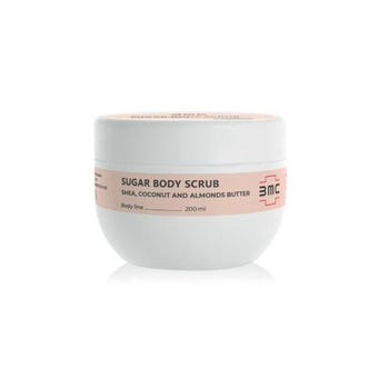 Сахарный скраб для тела с маслом Ши, Кокоса и Миндаля — Sugar body scrub 200мл
