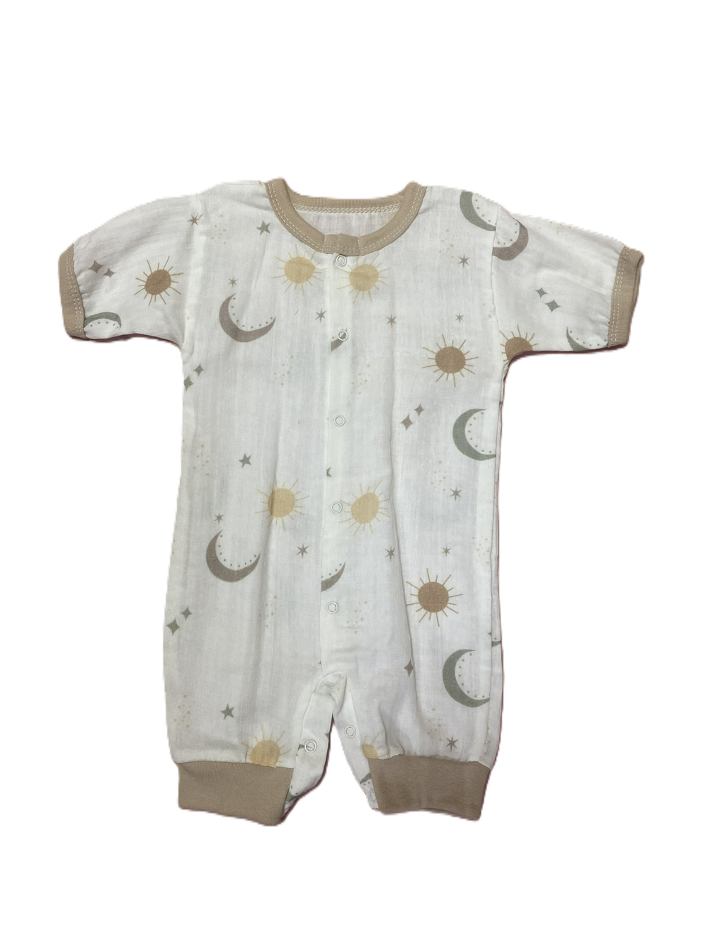 Песочник детский из муслина 100% хлопок на кнопках на рост 80 см