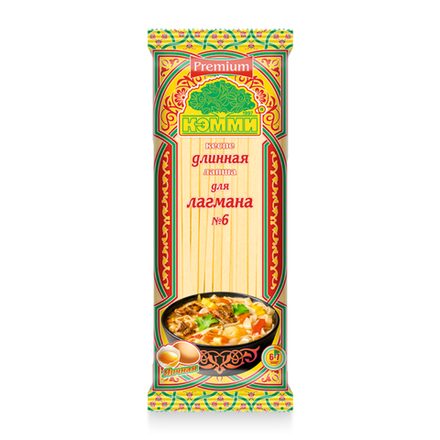 Лапша Кэмми для лагмана №6 250 гр