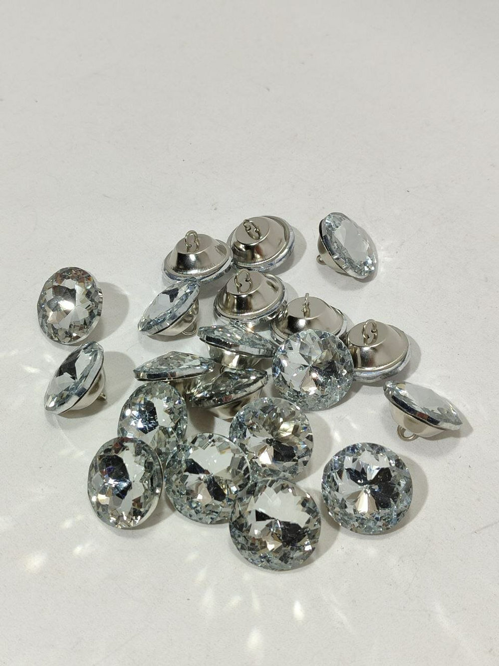 Стразы для мебели/Диаметр 30мм/25 штук
