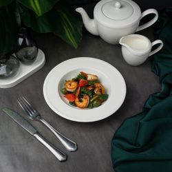 Тарелка глубокая 200 мл d 22,5 см h3,8 см   Noble [6]