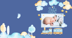 PSD-Шаблон фотокниги "It's a boy"