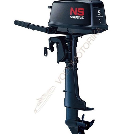 Лодочный мотор NS MARINE NM 5 B DS 5 л.с. двухтактный