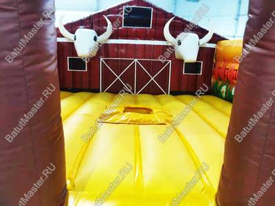 Надувной батут "Ферма" для аттракциона "Родео" 4*4