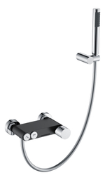 Смеситель STICK для ванны BLACK DIAMOND CHROME