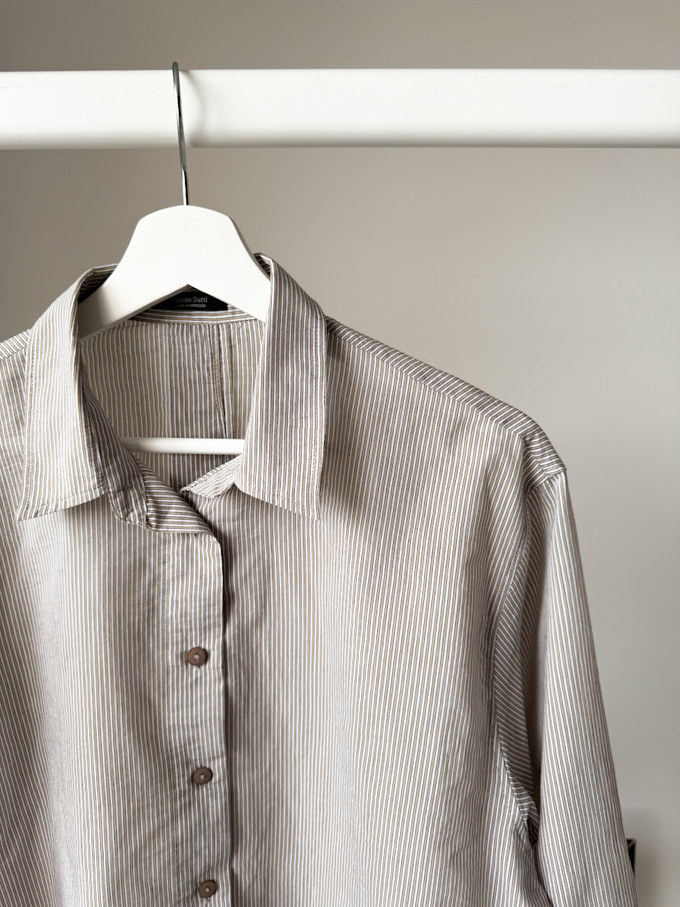 Хлопковая рубашка Massimo Dutti, М