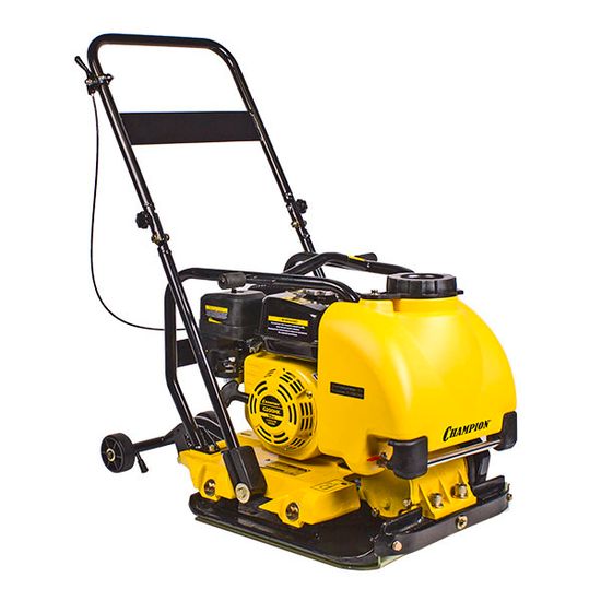 Виброплита бензиновая "CHAMPION" PC9750FT