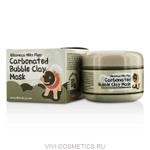 Маска для лица кислородно-глиняная ELIZAVECCA Milky Piggy Carbonated Bubble Clay Mask 100 мл