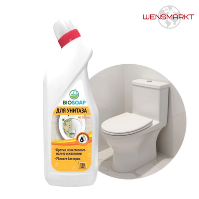 Средство для мытья унитаза BIOSOAP 750 мл, Россия