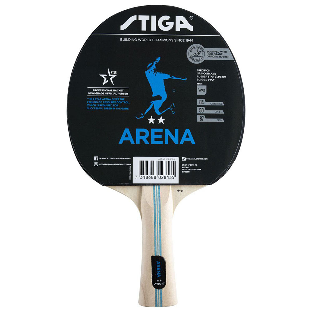 Ракетка для настольного тенниса STIGA Arena WRB ITTF 1212-6118-01, ITTF накладка