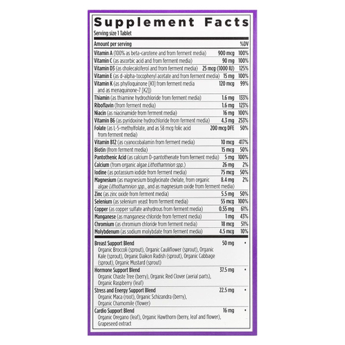 New Chapter, One Daily Every Woman's ™, мультивитамины 40+, 72 вегетарианские таблетки