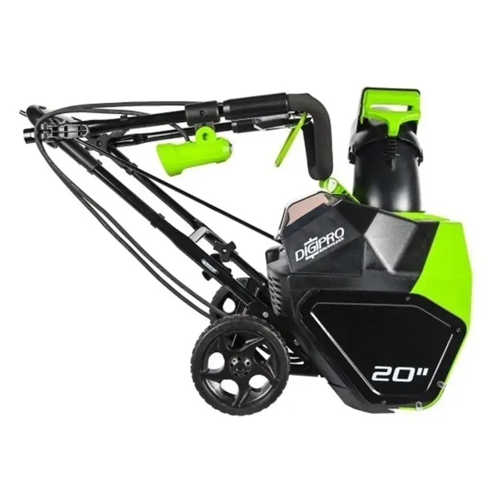 Greenworks GD40ST 40В аккумуляторный снегоуборщик (без АКБ и ЗУ) ковш 51 см, выброс 6 м 2600007