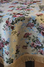 Гобеленовая скатерть Дивный сад D 200 см