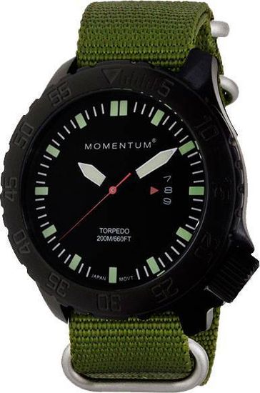 Канадские часы Momentum TORPEDO BLACK-ION 1M-DV76B7G