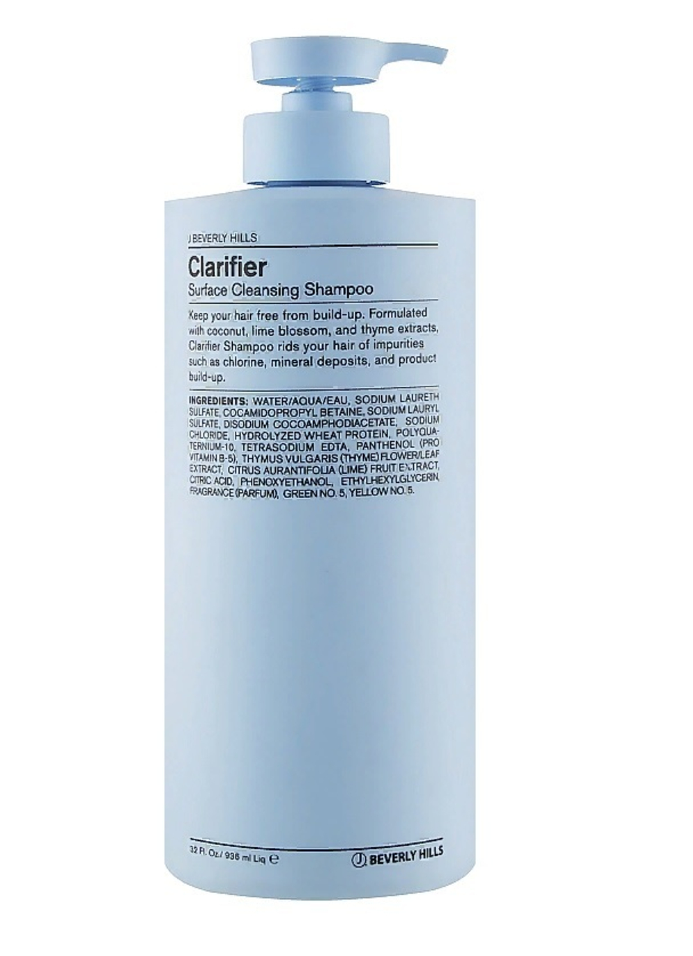 Шампунь, очищающий «ДЕТОКС»/ Clarifier Shampoo J Beverly Hills, 936 мл