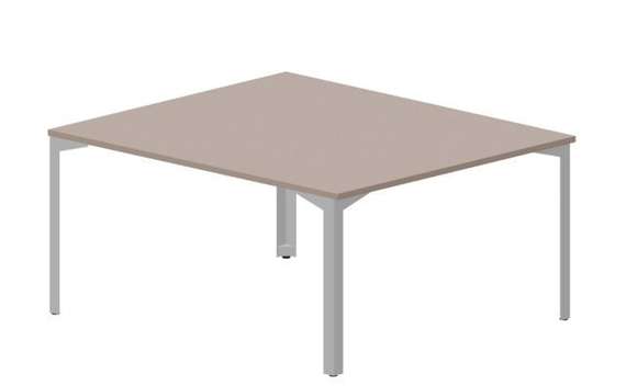 Составной стол на 2 рабочих места 158х136,6х75см, без отверстий