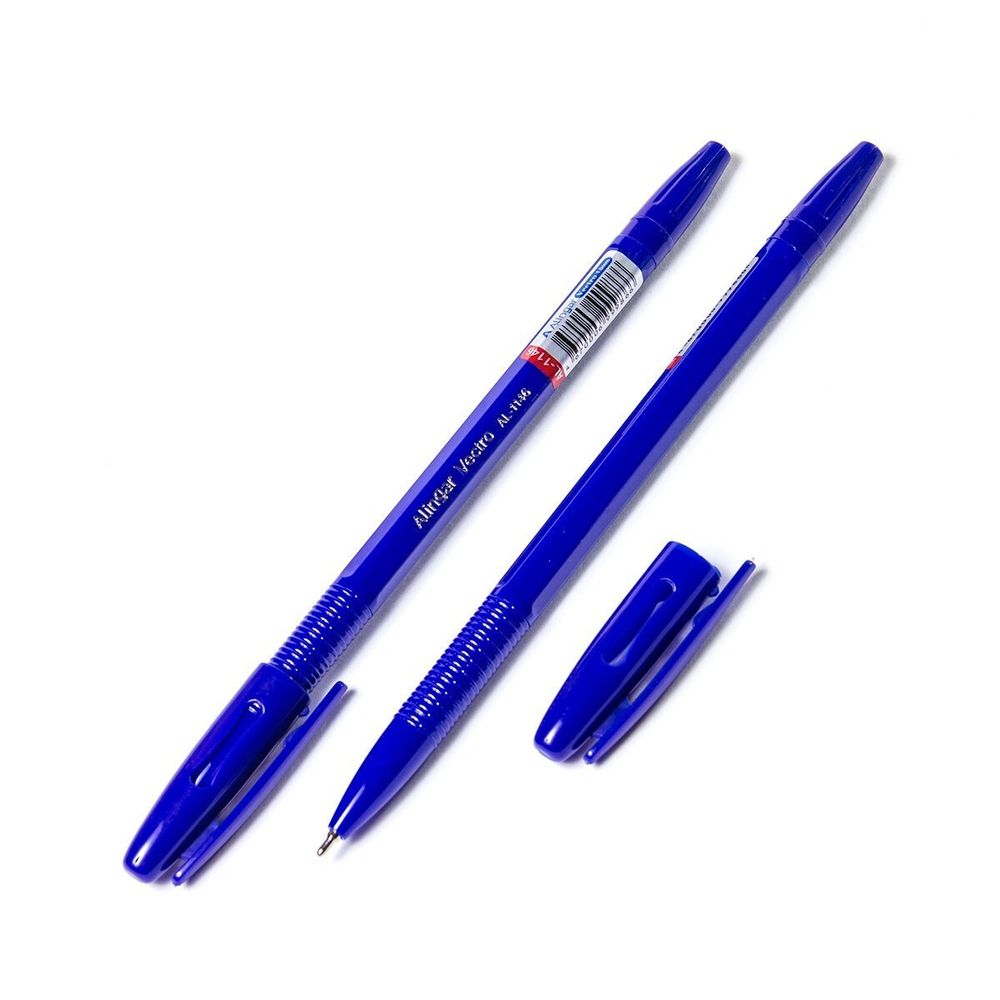 Ручка шариковая Alingar "Vectro", синяя, 1,0мм., масляная