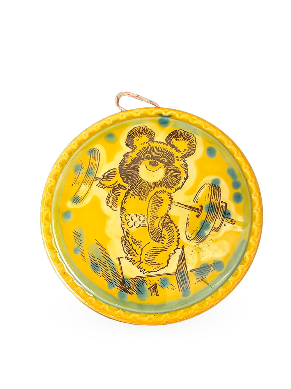 Панно настенное "Олимпийский мишка" (ЗиК "Конаково")