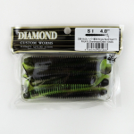 Силиконовая приманка DIAMOND Swing Impact 4.0" (6шт/уп)