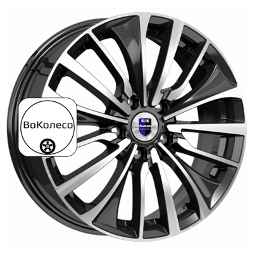 6,5x17/4x100 ET43 D60,1 Flanker (КС905) Алмаз черный K&K