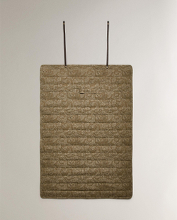 Zara Home плед из хлопка, ванильный, 70x100 см