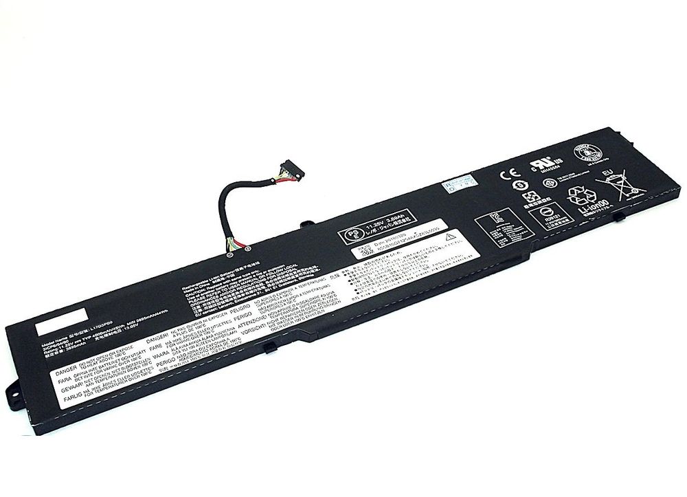Аккумулятор для ноутбукa Lenovo IdeaPad 330-17ICH (L17C3PBO) 11.4V 3970mAh 45Wh черная