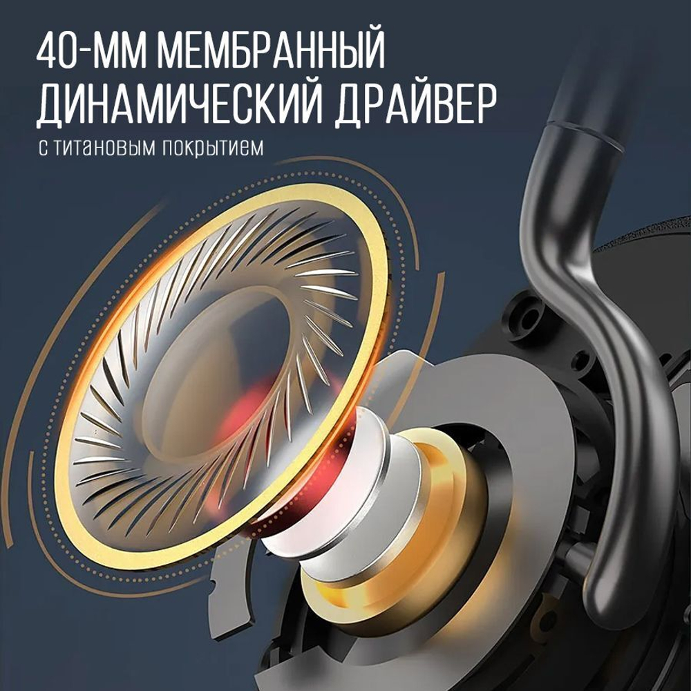Наушники накладные KZ H10