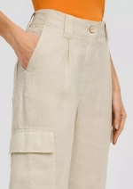 Льняные брюки с карманами-карго s.Oliver