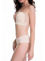 Тканевый бюстгальтер на косточках Vibra (Размер: C) (Цвет: черный)