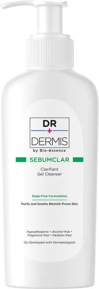 DR. DERMIS PUR GEL CLEANSER  Очищающий гель для жирной и проблемной кожи лица, 150 мл