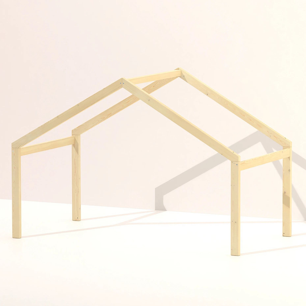 Надстройка к кровати домику Фиона из сосны лакированная