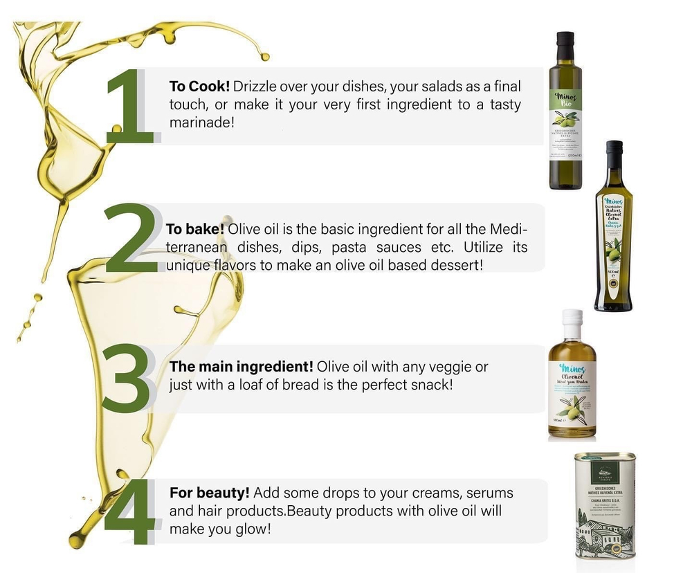 Оливковое масло урожая 2025 Renieris Estate Extra Virgin 500 мл Греция, ж/б (Крит)