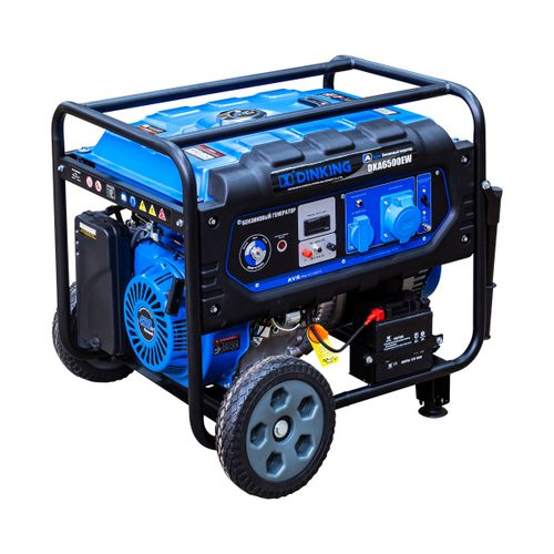 Генератор бензиновый Dinking DKA6500EW - [6 кВт / 220V] эл. пуск