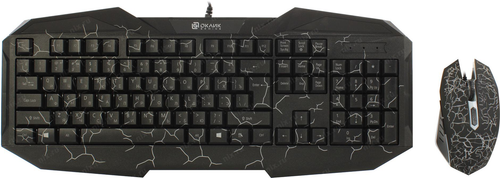 Комплект Оклик HS-HKM100G IMPERIAL (клав/мышь/гарнитура) черный (489352)
