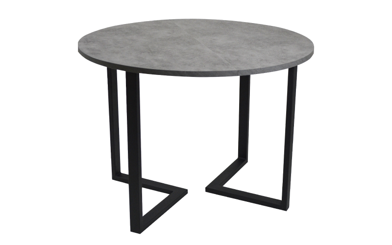 Стол обеденный раздвижной Торино D1000/400 пластик